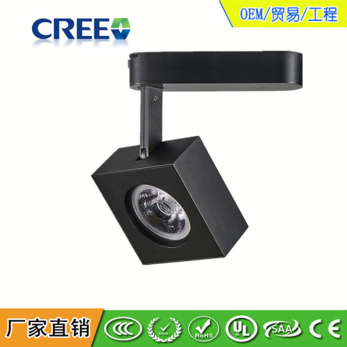 厂家直销 30WCOB轨道灯 方形LED轨道灯 方形轨道射灯