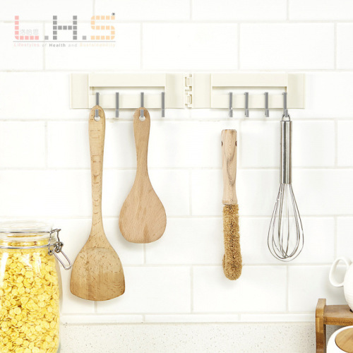 8个多功能转角挂钩免打孔强力粘胶浴室挂架式收纳墙壁挂