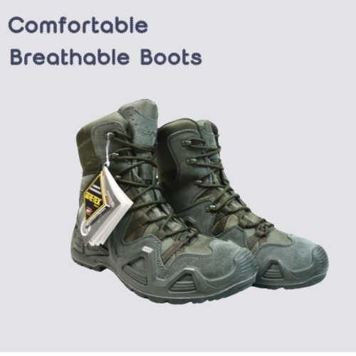 Brave Hiking Boots Comfortable Breathable Combat Boots Men's High Top Boots