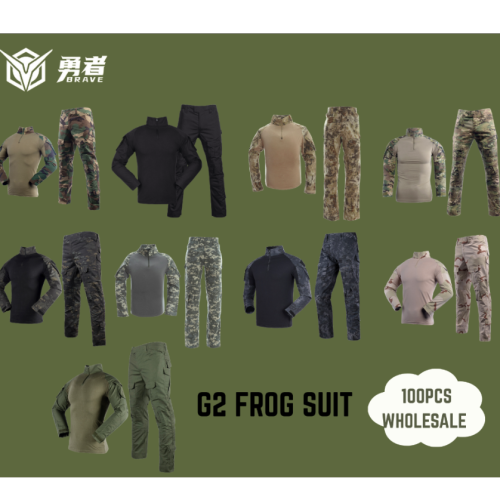 Brave G2 tactical uniform suit wear-resistant, breathable and comfortable men's training uniform cross-border wholesale
