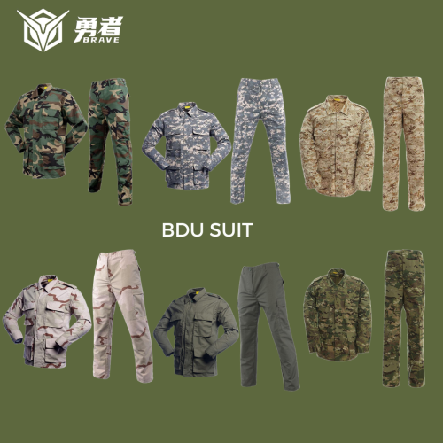 Brave BDU tactical uniform suit wear-resistant, breathable and comfortable men's training uniform cross-border wholesale