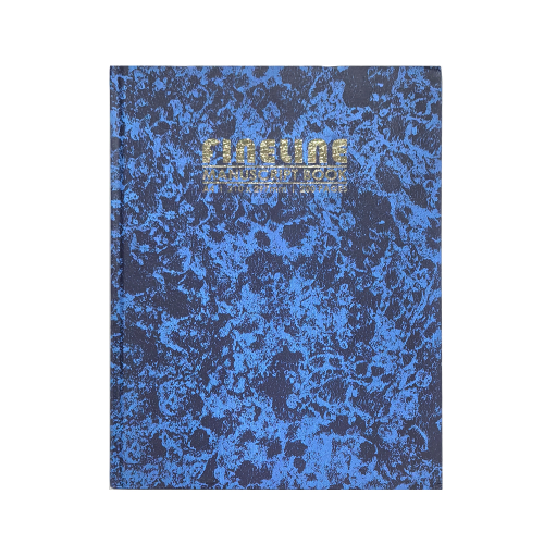 A3A4A5B5A6A7蓝色精装硬壳本烫金简约商务笔记本工厂来图来样定制