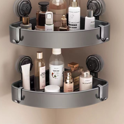 triangle chuck storage rack bathroom corner wall-mounted storage