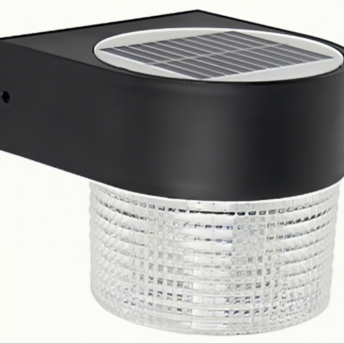 MS圆形阳台水晶壁灯 现代简约壁灯 防水防锈