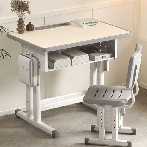 desk school same style desk and chair a set of student desk writing desk adjustable study table primary school junior high school