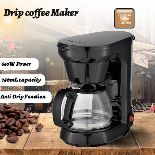 cross-border american standard coffee machine automatic 110v drip type coffee machine american milk tea machine coffee pot