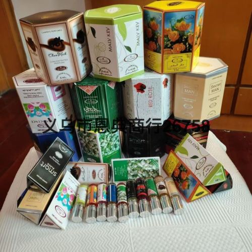 外贸热销无酒精6ml香水精油阿拉伯香水精油走珠小样精油香水批发