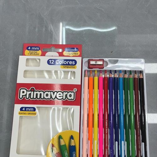 可定制Logo 彩色铅笔4·0高级芯软化木跨境热销出口高档文具