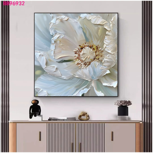 植物彩绘手工油画装饰画挂画壁画抽象画客厅装饰画挂画