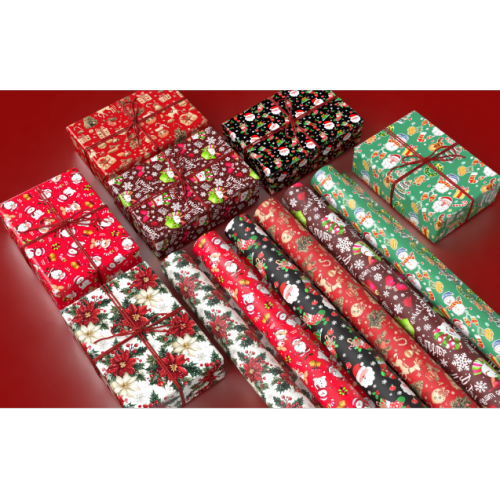 礼品纸包装纸圣诞礼品纸包装纸节日礼品纸节日包装纸