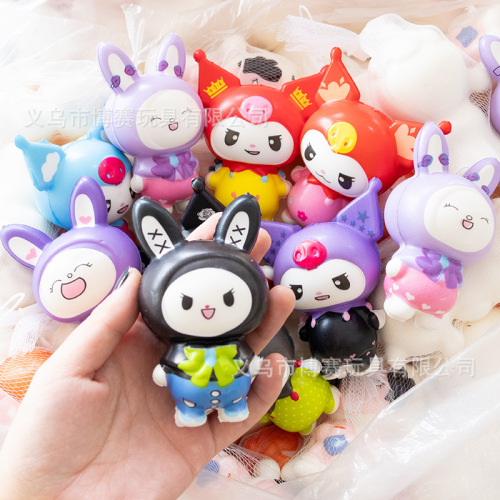 正品三丽慢回弹鸥解压神器礼品机捏捏乐发泄公仔抖音爆款批发工厂