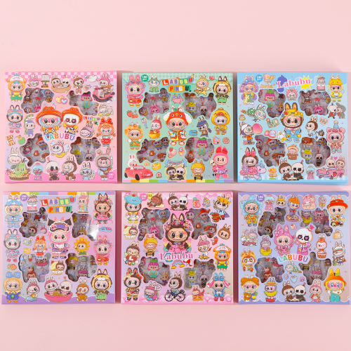 Labubu 96 Hand Account Sticker Gift Box
