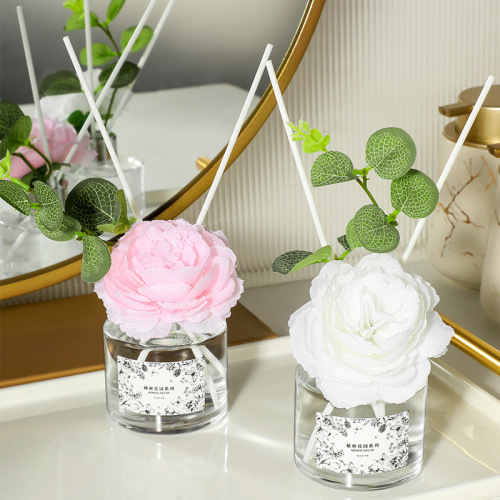 香薰花艺秘密花园卧室家用无火香薰空气持久清新剂卫生间香氛摆件