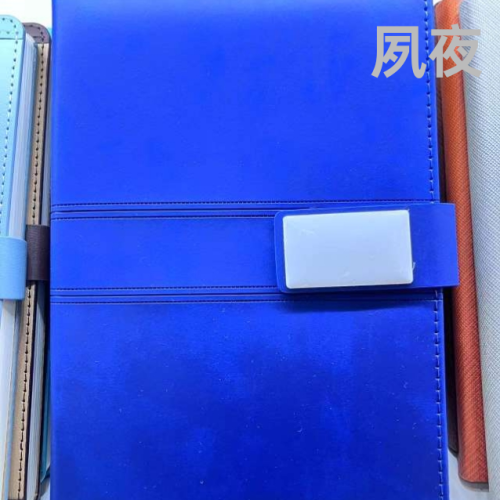厂家直销变色PU商务本子磁吸按扣办公学习记事本免费印LOGO