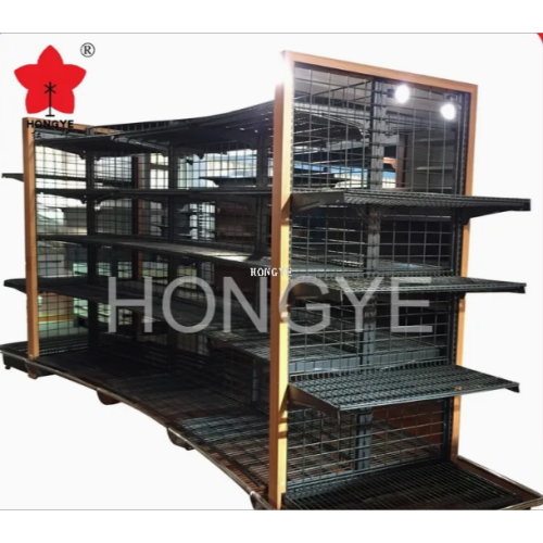 背网式超市货架 展示架 工厂直销 环保材质 可定制