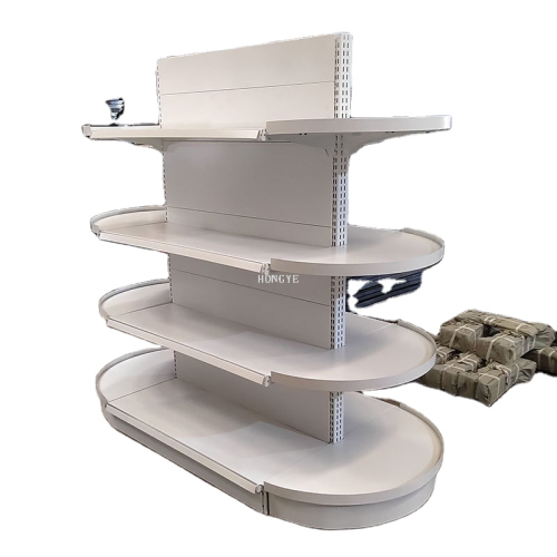 超市货架环绕摆放架展示架 360度旋转设计 节省空间 承重强