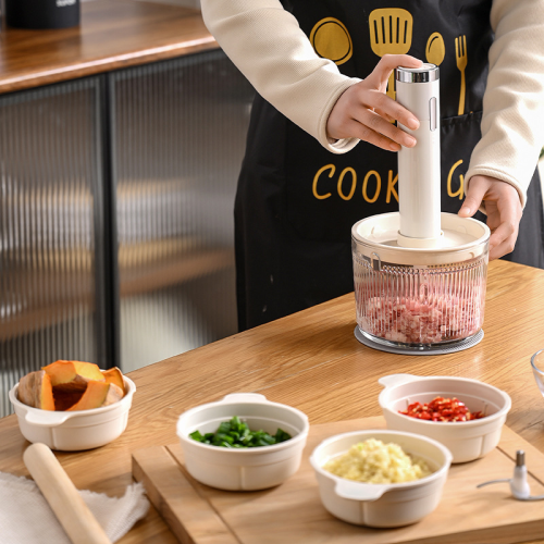 新款料理机婴儿辅食机打泥小绞肉机家庭使用外贸款