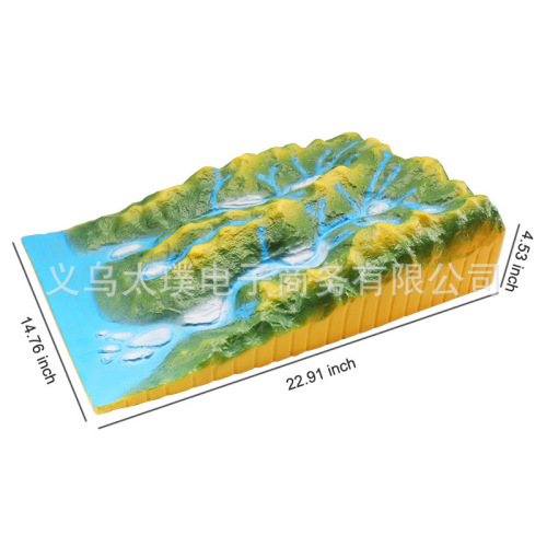 流水作用演示器 地理科目课堂教学模型地质研究学展示模型