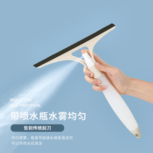 多功能玻璃擦喷水玻璃刮清洁擦窗工具擦玻璃神器卫生间地刮清洁刷
