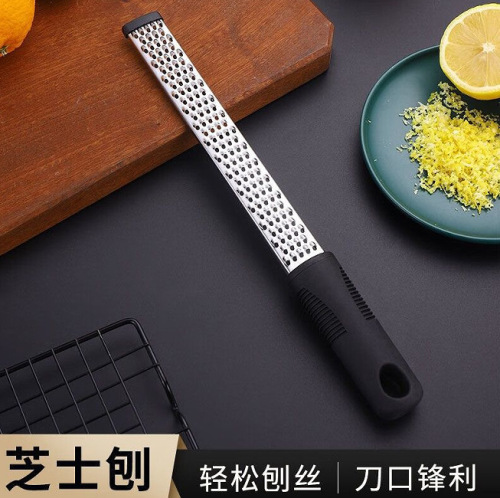 不锈钢手动刨丝器芝士柠檬奶酪蔬菜刨土豆锋利削皮擦丝器厨房工具