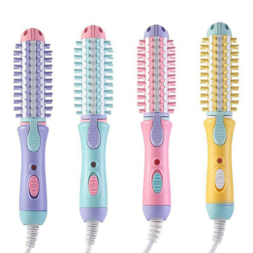 韩版迷你卷发棒二合一陶瓷卷发器直卷两用刘海内扣夹板