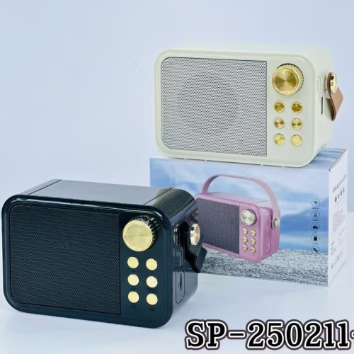 新款复古手提蓝牙音响无线蓝牙高音质FM多功能蓝牙音箱节日小礼品