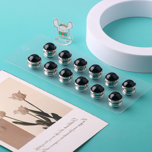 小号跨境合金珍珠简约服饰百搭固定磁吸扣优雅复古女士中东丝巾扣