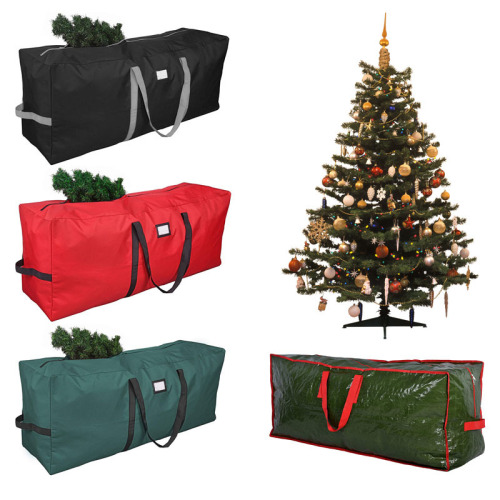 亚马逊热卖圣诞节圣诞树收纳袋 户外家居收纳袋防水防尘罩收纳包