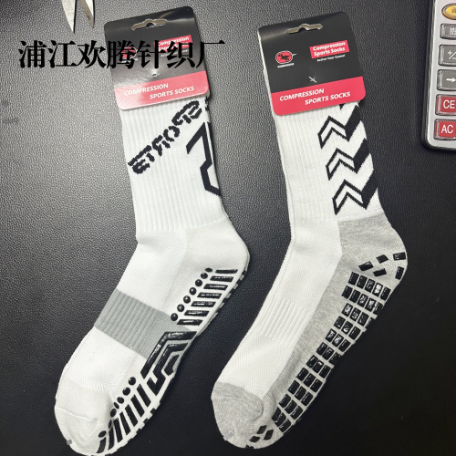 厂家点胶袜中筒足球袜防滑运动袜耐磨训练袜防滑袜 grip socks
