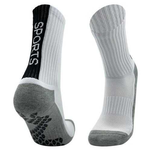 三角形点胶中筒足球袜防滑吸汗缓震运动员袜子男款批发训练专用袜