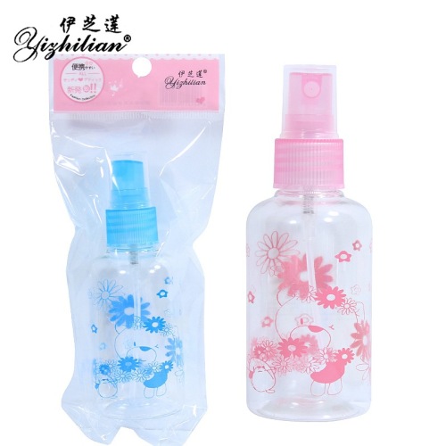 75ml彩色卡通印花喷瓶批发喷雾瓶小喷壶化妆水细雾喷瓶空瓶子批发