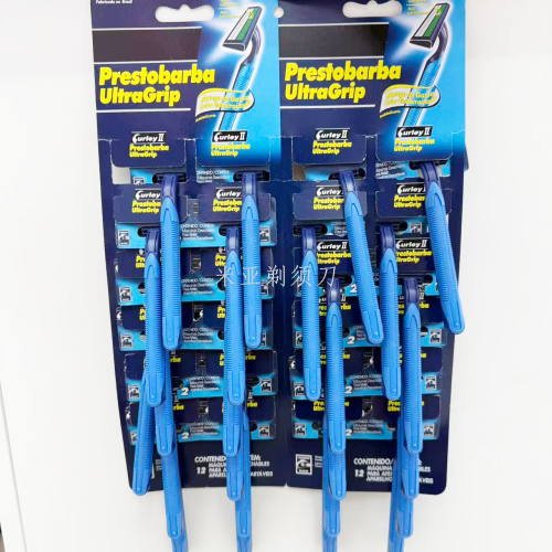 一次性橡胶手柄不锈钢3层剃须刀 酒店浴室用品 量大联系客服议价