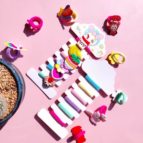 宝宝发圈儿童头绳扎辫子不伤发毛巾圈发圈女皮筋发绳超耐用批发