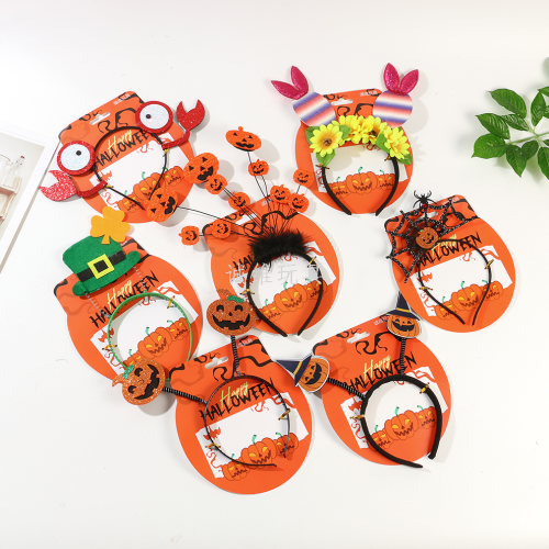 万圣节头饰搞怪大蜘蛛发箍配饰拍照道具装饰cos装扮头箍发卡饰品