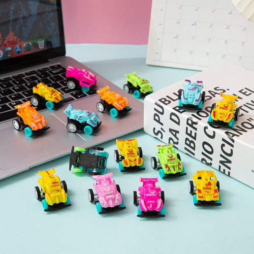 彩色回力赛车儿童男女孩小玩具摆地摊夜市批发幼儿园奖励礼物益智