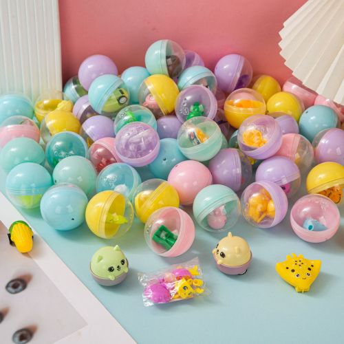 跨境50MM扭蛋混装新款儿童玩具一元扭蛋机礼品球幼儿园小礼品批发