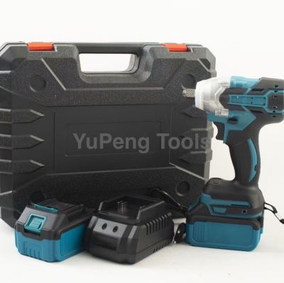 Lithium Brushless Electric Wrench High Power Strong Torque Impact Wrench Rechargeable Multi-Function Power Tools