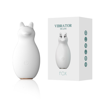 Cartoon Cute Pet Fox Female Frequency Conversion Vibration Masturbation Device Vibrator Honey Funny Adult Sex Product