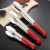 Thick 304 Stainless Steel Three-Line Food Clip Hotel Steak Clip Braised Meat Clip Bread Clip Cake Clip Kitchen Clip