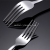 Stainless Steel Knife, Fork and Spoon Set Creative Simple Hotel Dessert Spoon Western Tableware Steak Fork and Spoon