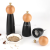 Beech Solid Wood Pepper Mill Pepper Grinder Spray Black Paint Chili Powder Spice Bottle