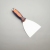 Double-Color Handle High-End Stainless Steel Putty Knife Batch Knife Scraper Putty Knife Stainless Steel Shovel Thick Thin Section Free Shipping