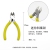 Mini Pliers Diagonal Cutting Pliers Multi-Functional Flat Mouth Pincette Set Hardware Tools 5-Inch 6-Inch Electrician round Drip Tip Tip Pliers