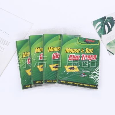 Factory Direct Sales Simple Color Box Packaging Environmental Protection Mouse Glue Mouse Sticker Insect Glue Sticky Card Series Foreign Trade Customization