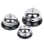 Stainless Steel Food Bell Kitchen Bar Bell Hand-Pressed Western Restaurant Service Food Bell Dining Bell