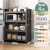 4Layer Dust Cabinet  Kitchen Rack  Corner Shelf Storage Rack