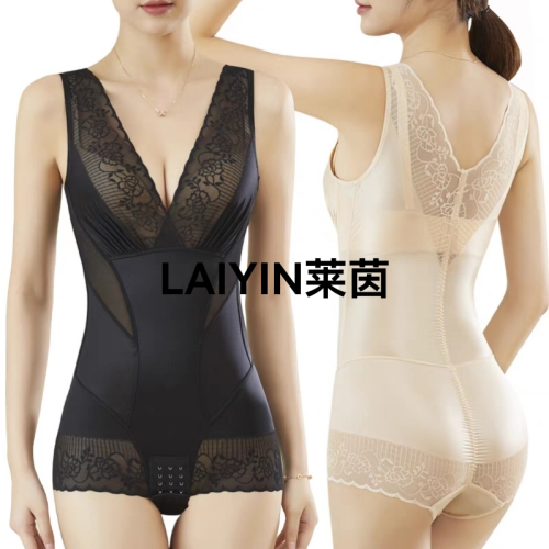 One-Piece Corset Belly and Waist Shaping Tummy Slimming Four Seasons Thin Body Shaping plus Size Waist Slimming and Hip Lifting Corset Underwear