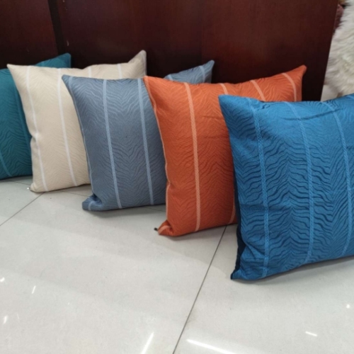 jacquard embroidered striped pillow cushion backrest automotive waist cushion pillow cushion pillowcase