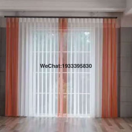 living room balcony office writing building net popular dream curtain all-match manual electric wholesale and retail
