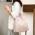 2023 New Flower Embroidery Backpack Artistic National Style Women's Oxford Packsack Large Capacity Internet Celebrity Women's Bag Generation Hair